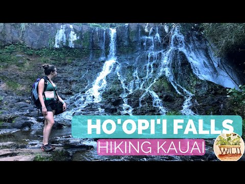 Hiking Kauai | Ho&#039;opi&#039;i Falls | featured in Jurassic Park!