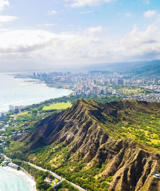 diamond head and honolulu