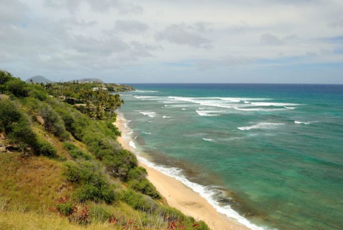 Diamond Head beach Oahu