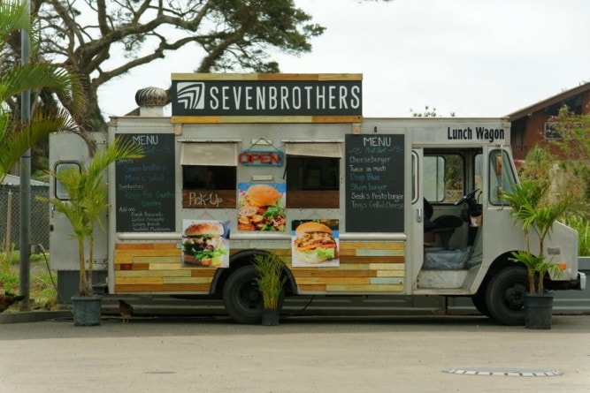 One of the North Shore’s famous food trucks