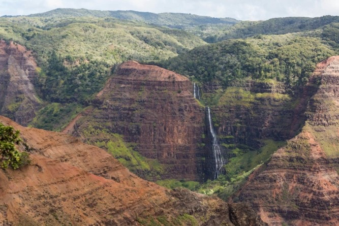 Waipiʻo Falls on Kauaʻi.